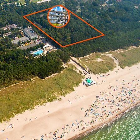 ホテル Domki Osrodek Wypoczynkowy Neptun Ujście-Darłowskie エクステリア 写真